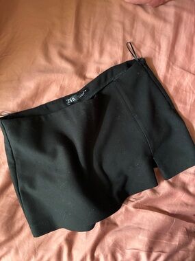 ZARA Black Women's Bike Shorts